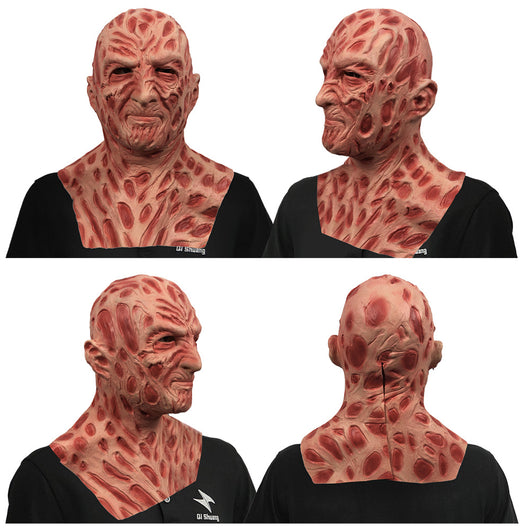 Máscara de Horror Grimace con Guantes - Accesorios de Rendimiento para Fiestas de Halloween - Image 2