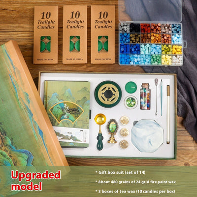 Set Completo de Sellos de Cera Retro Vintage - Kit DIY Artesanal con Diseños Antiguos - Image 16