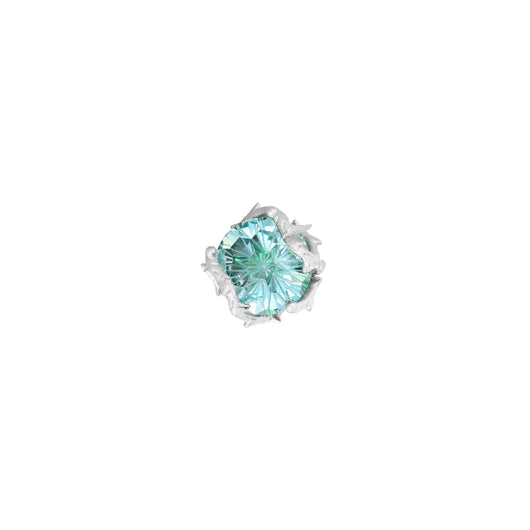 Aretes de Rosa Espinada Plata Pura - Corte Diamante Retro Unisex Antioxidante - Image 16
