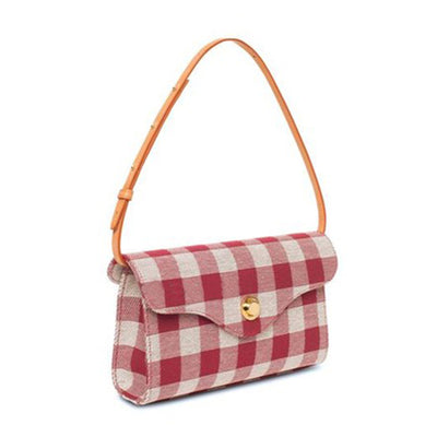 Bolsa de Hombro Cuadros Blanco y Negro - Image 8