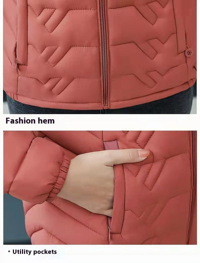 Chaqueta Acolchada Corta Estilo Coreano - Image 8