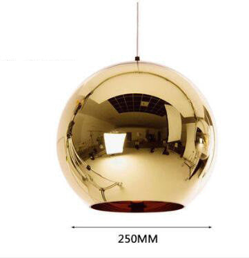 Lámpara Colgante de Cristal Espejo Efecto Espacio con Electrochapado - Image 7