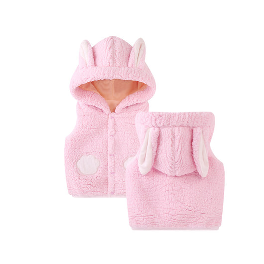 Chaleco Acolchado con Capucha para Niña - Abrigo Térmico Infantil - Image 3