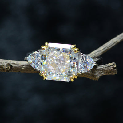 Anillo de Diamante de Carbono Alto para Mujer - Image 4