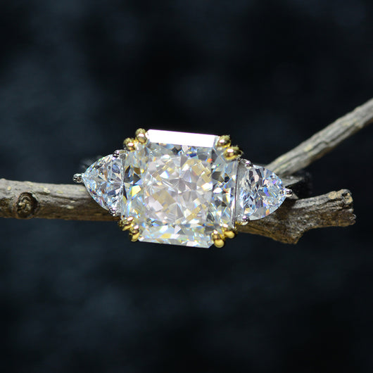 Anillo de Diamante de Carbono Alto para Mujer - Image 4