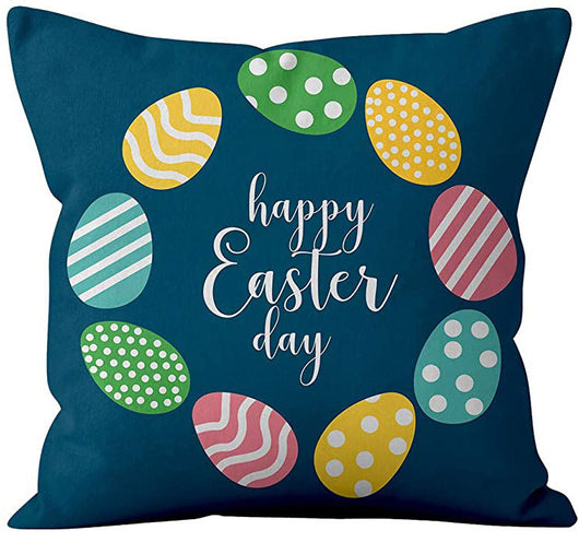 Funda de Almohada de Lino para Sofá Cama Easter - Image 21