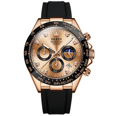 Reloj Deportivo Multifunción con Cronómetro de Cuarzo para Hombre - Image 5