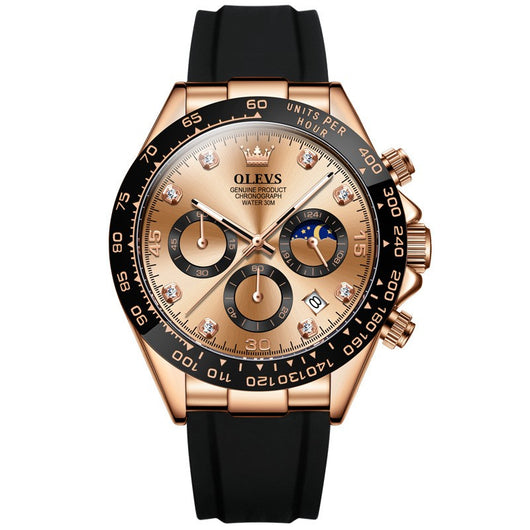 Reloj Deportivo Multifunción con Cronómetro de Cuarzo para Hombre - Image 5