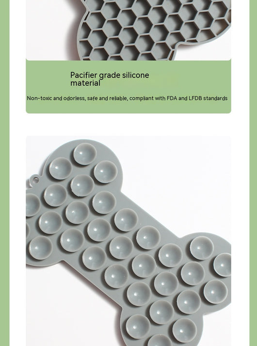 Tapete Masticable de Silicona con Hueso para Perros - Comedero Lento - Image 11
