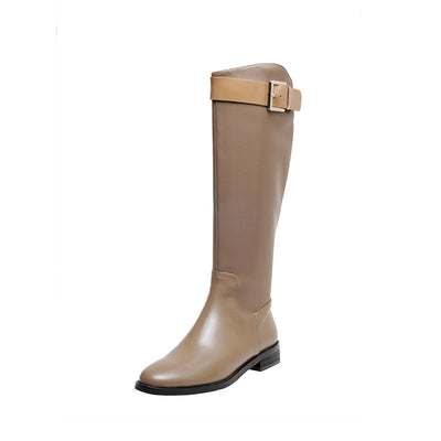 Botas Retro de Caballero con Punta Redonda para Mujer - Image 6
