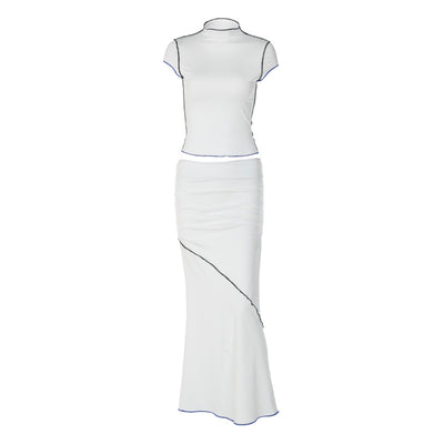 Vestido Envolvente con Detalle Lateral Invertido para Mujer - Image 8