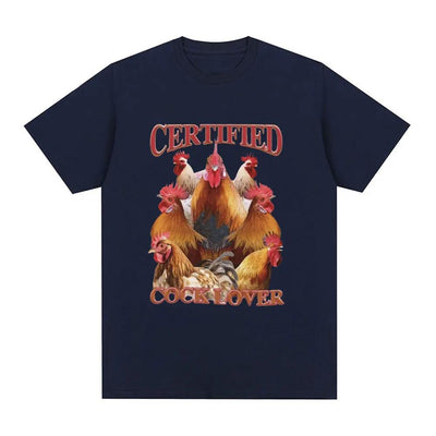 Playera Divertida para Mujer con Meme de Pollo Enamorado - Image 3