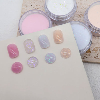 Polvo Shimmer para Uñas 4 Colores - Diseño de Manicura DIY Profesional - Image 17
