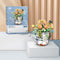Bloques de Construcción Ramo de Flores - Puzzle Infantil Armable