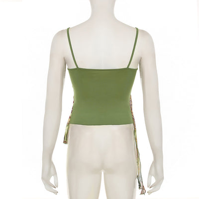 Chaleco Estampado Vintage con Tirantes - Image 14