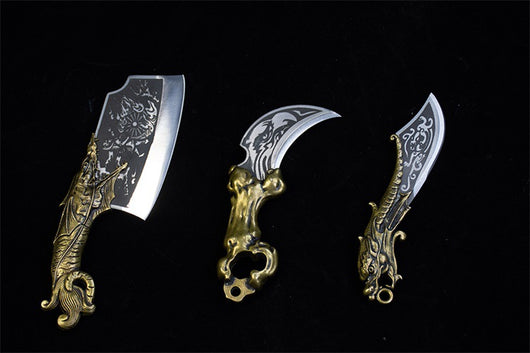 Cuchillo de Exterior con Mango de Acero Inoxidable para Artículos Pequeños - Image 14