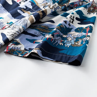 Camisa Hawaiana Cuello Cubano Floral - Image 29