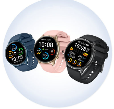 Reloj Deportivo Inteligente Pantalla Táctil Redonda - Monitor de Salud y Frecuencia Cardíaca - Image 8
