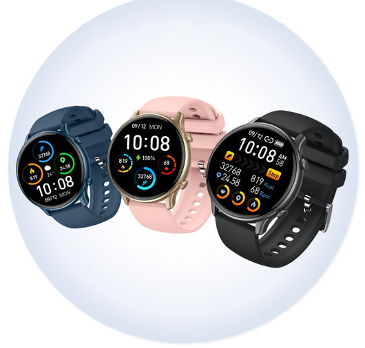 Reloj Deportivo Inteligente Pantalla Táctil Redonda - Monitor de Salud y Frecuencia Cardíaca - Image 8