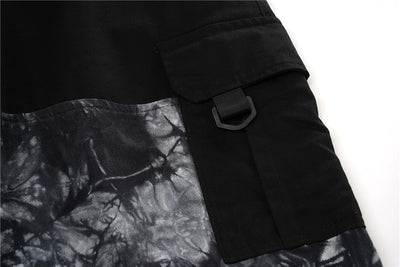 Pantalones Cargo Sueltos con Diseño Tie Dye para Hombre - Image 5