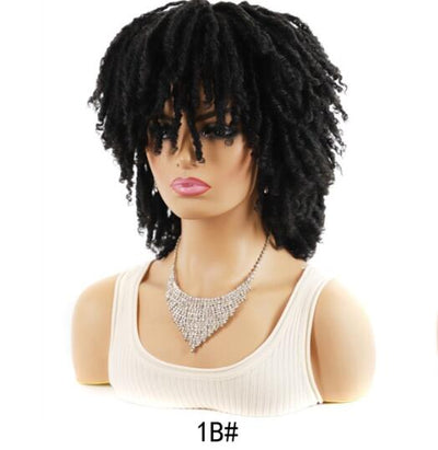 Peluca Afro Rizos Pequeños 6 Pulgadas - Cabello Natural y Voluminoso - Image 3