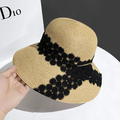 Sombrero Pescador Plegable con Protección UV y Encaje Solar - Image 3