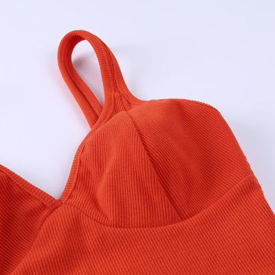 Top Backless con Ribete Interior en Colores Sólidos - Image 20