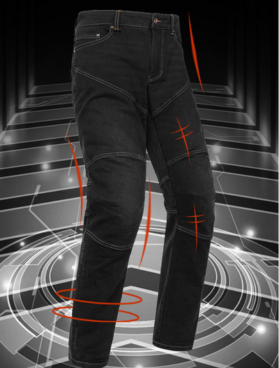 Pantalones Moto Retro con Protección Anticaídas - Image 13