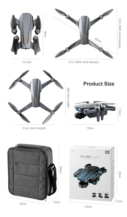 Dron PTZ de Tres Ejes Autonivelante con Diseño Plegable - Image 32