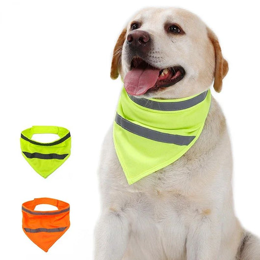 Pañuelo Reflectante Triangular para Perros - Bandana de Seguridad Nocturna - Image 4
