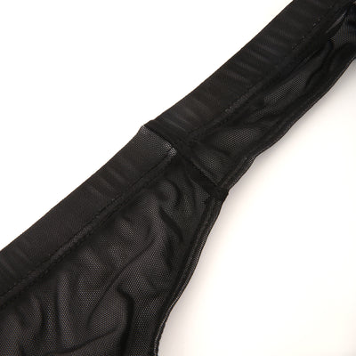 Calzoncillos Tipo Malla Transparente para Hombre con Bolsa Realzada - Image 29