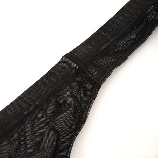 Calzoncillos Tipo Malla Transparente para Hombre con Bolsa Realzada - Image 29