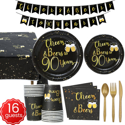 Set de Decoración para Fiesta de Cumpleaños con Estampado Creativo - Image 12
