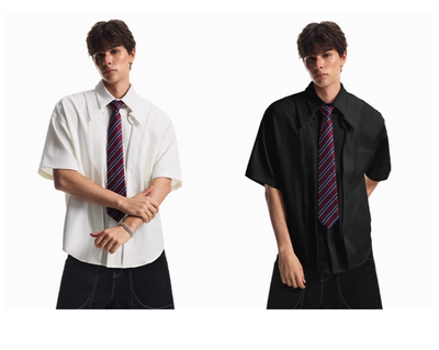 Camisa Blanca Antiedad para Hombre - Diseño Verano - Image 7