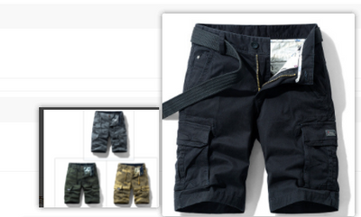 Pantalones Casuales Cortos y Overoles para Hombre - Image 9
