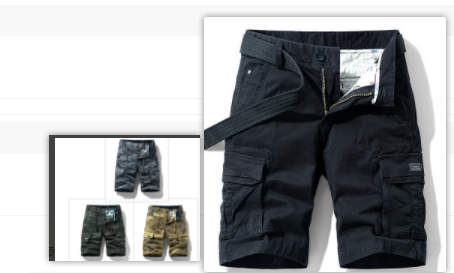Pantalones Casuales Cortos y Overoles para Hombre - Image 9