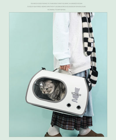 Bolsa Transportadora para Gatos Grande con Soporte y Amplia Capacidad - Image 11