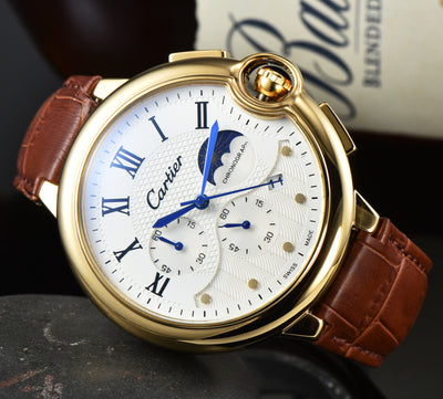 Reloj de Negocios para Hombre con Correa de Goma - Image 24