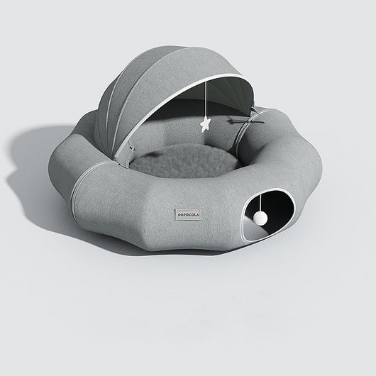 Túnel Donuts Plegable para Gatos - Refugio de Juego y Descanso - Image 6