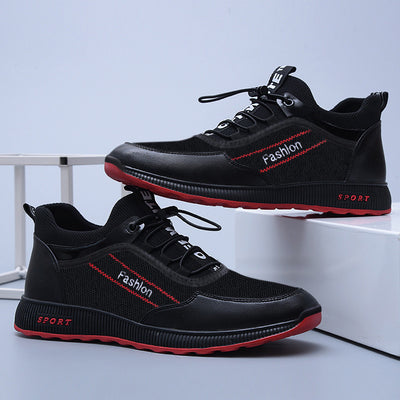 Zapatos Casuales de Cuero con Suela Flexible e Impermeable - Image 6