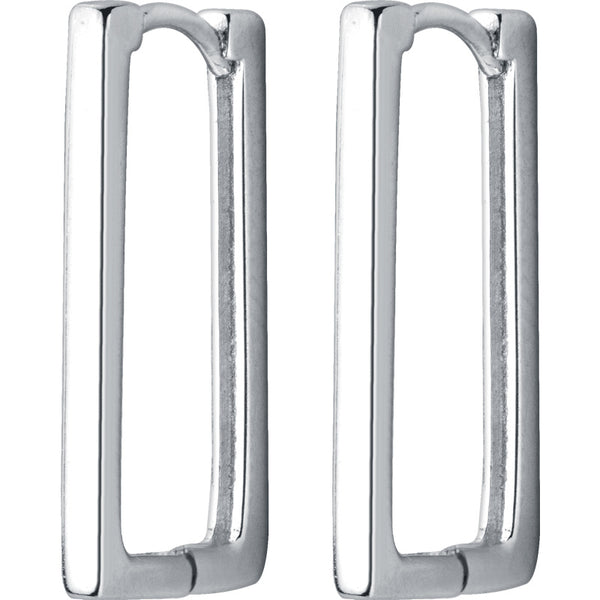 Aretes Rectangulares Calados de Moda - Image 2