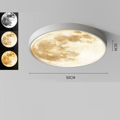 Lámpara de Techo Lunar con Luz Tricolor Regulable - Image 9