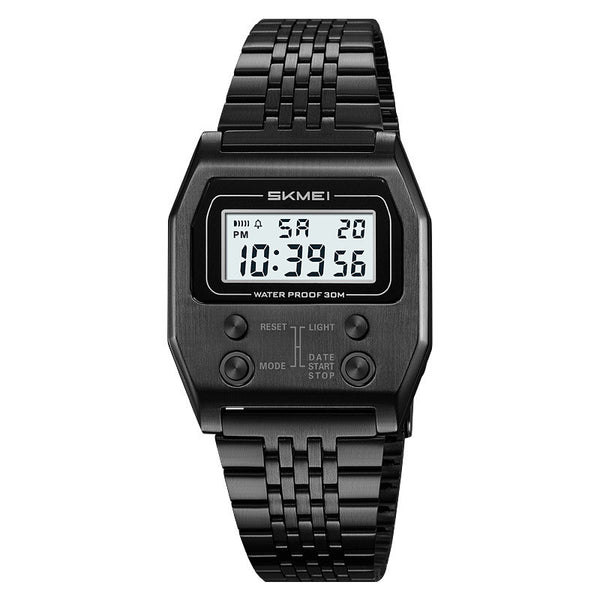 Reloj Digital Minimalista Retro Resistente al Agua para Hombre
