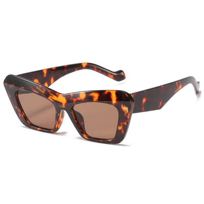 Gafas de Sol Retro Hip Hop Ojo de Gato Triangular para Mujer - Image 5