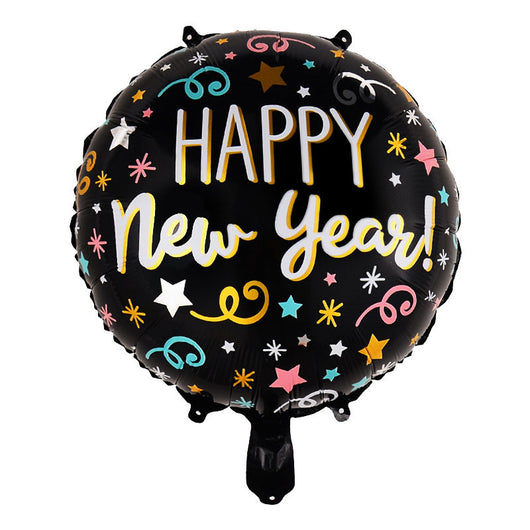Globo Decorativo Plateado Año Nuevo 45cm - Decoración de Pared para Fiestas - Image 9