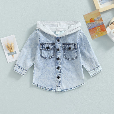 Abrigo Vaquero con Capucha para Niños y Niñas - Estilo Cowboy Elegante - Image 4