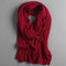 Women's Pure Cashmere Scarf - Solid Colors and Premium Warmth