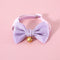 Purple Pearl Bow Suitable For 5 To 15 kg Pets