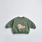 Sudadera Infantil con Dinosaurio de Dibujos Animados Coreano