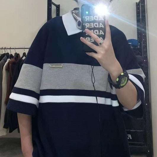 Suéter Holgado de Cuello Redondo para Hombre